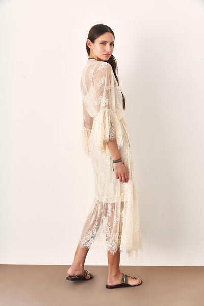 Vestido Lace Long