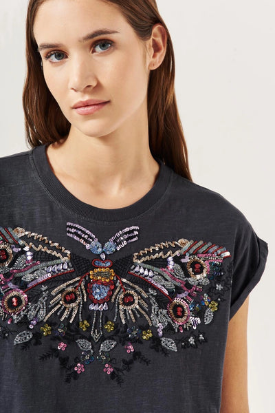 Remera Butterfly Shine