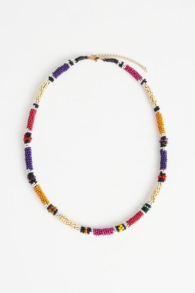 Collar Rainbow Beads