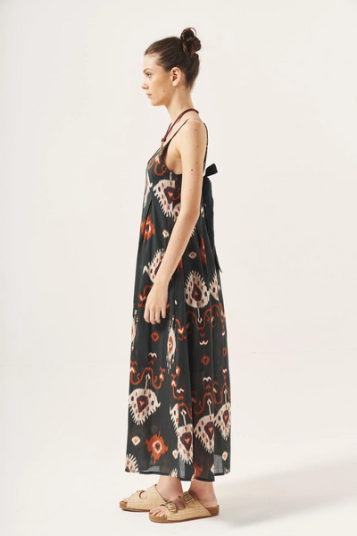 Vestido Bow Ikat