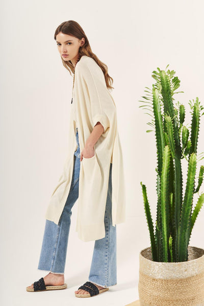 Cardigan Zizi Crudo