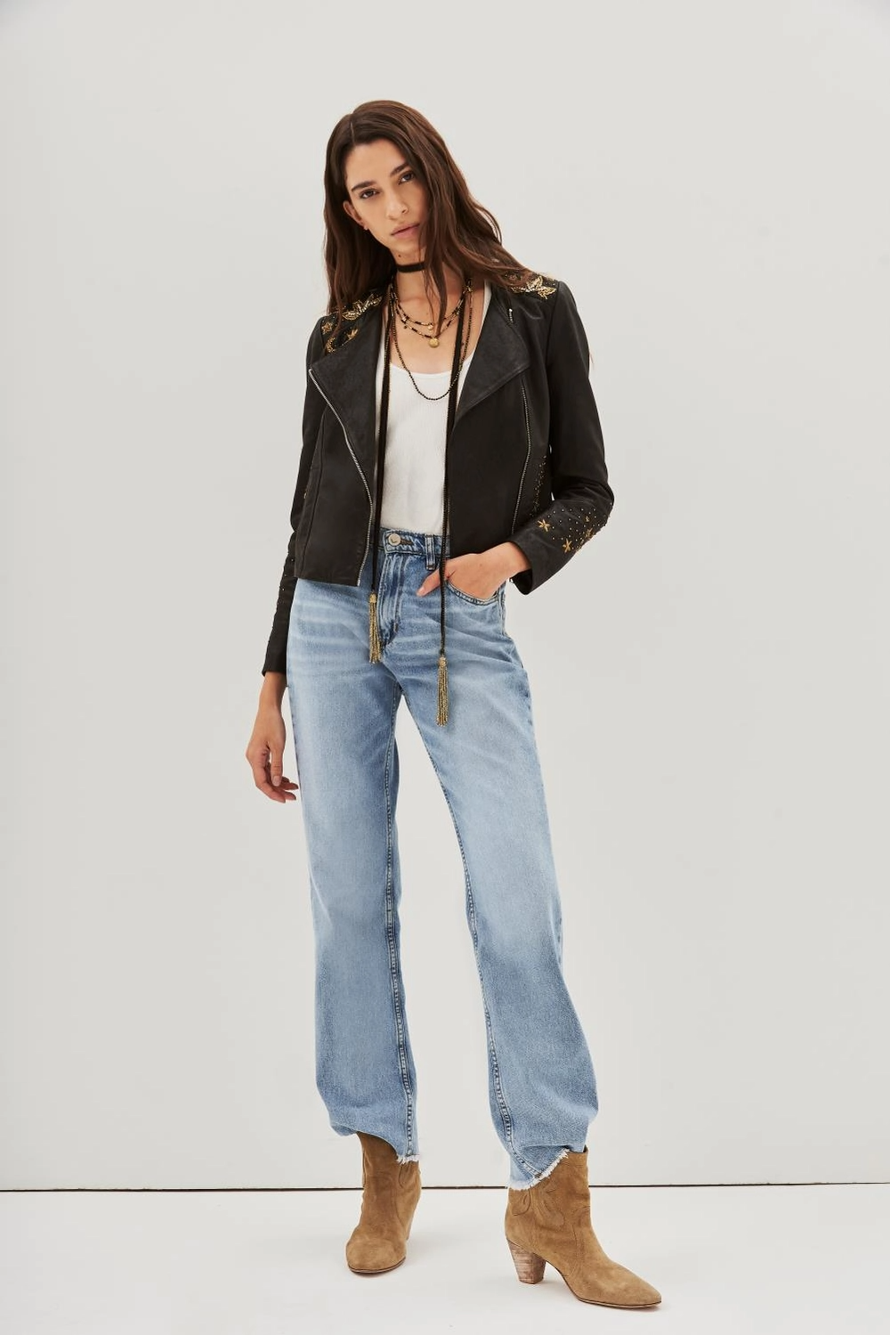Campera Cosmos Cuero