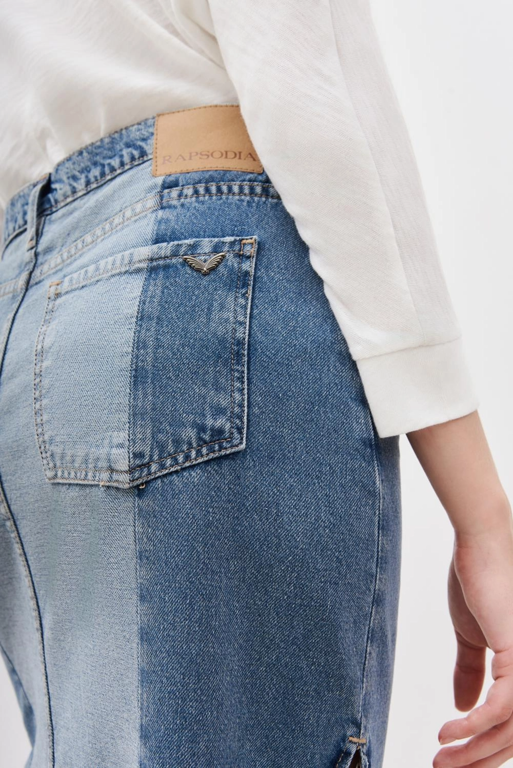 Falda Patch Denim