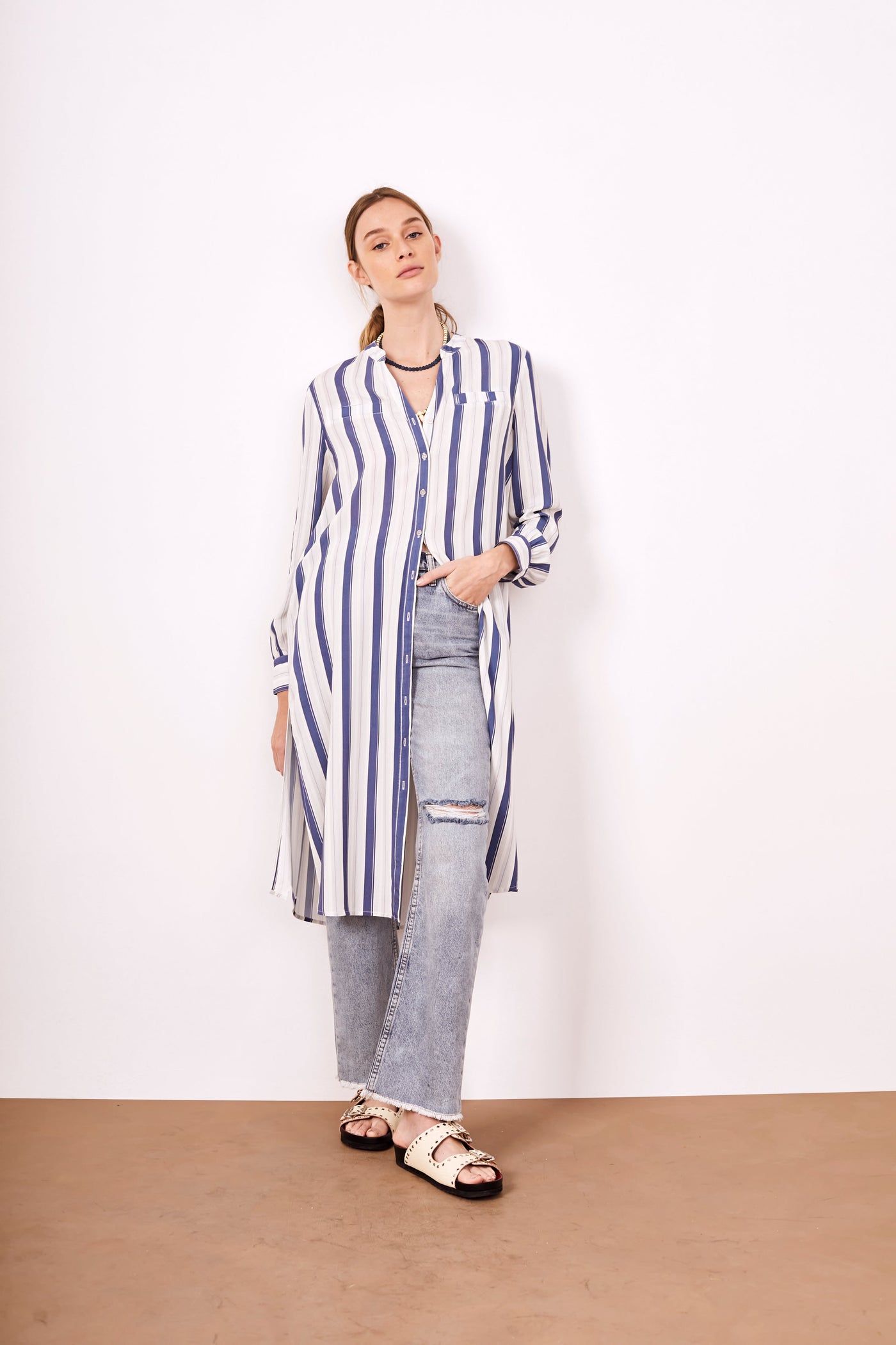 Camisa Gunjeet Stripes D