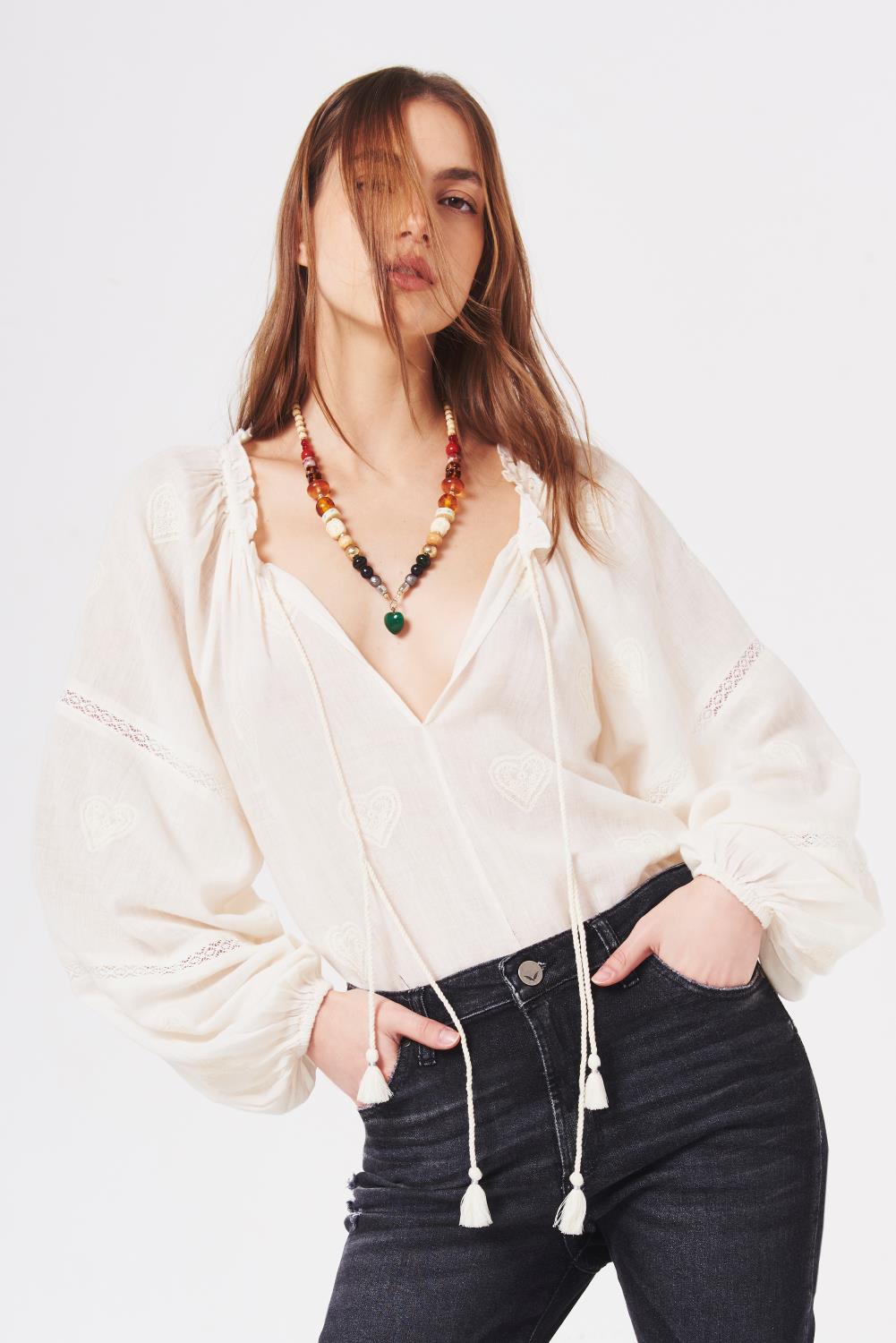 Camisa Lucille Lace