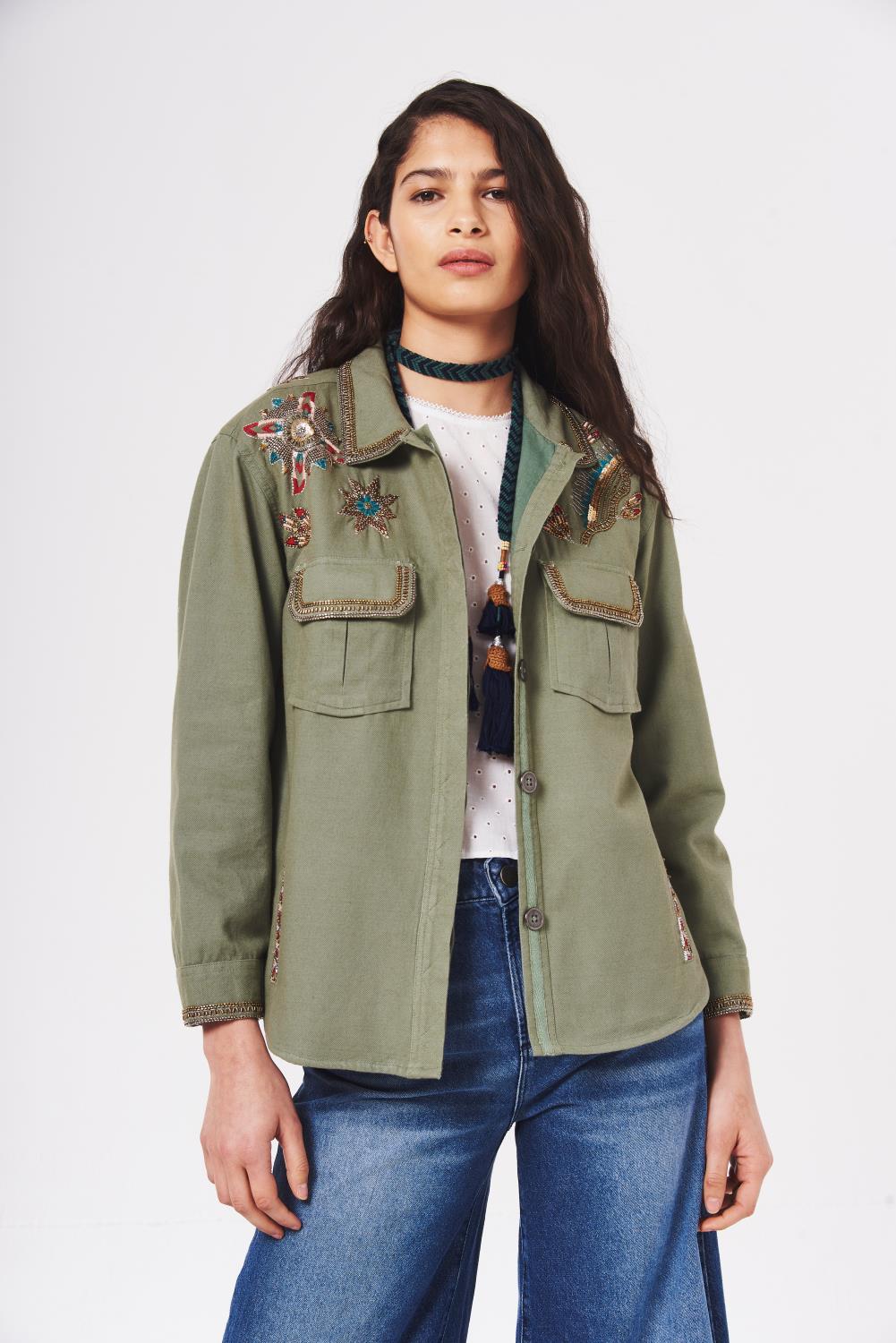 Campera Army Leafs