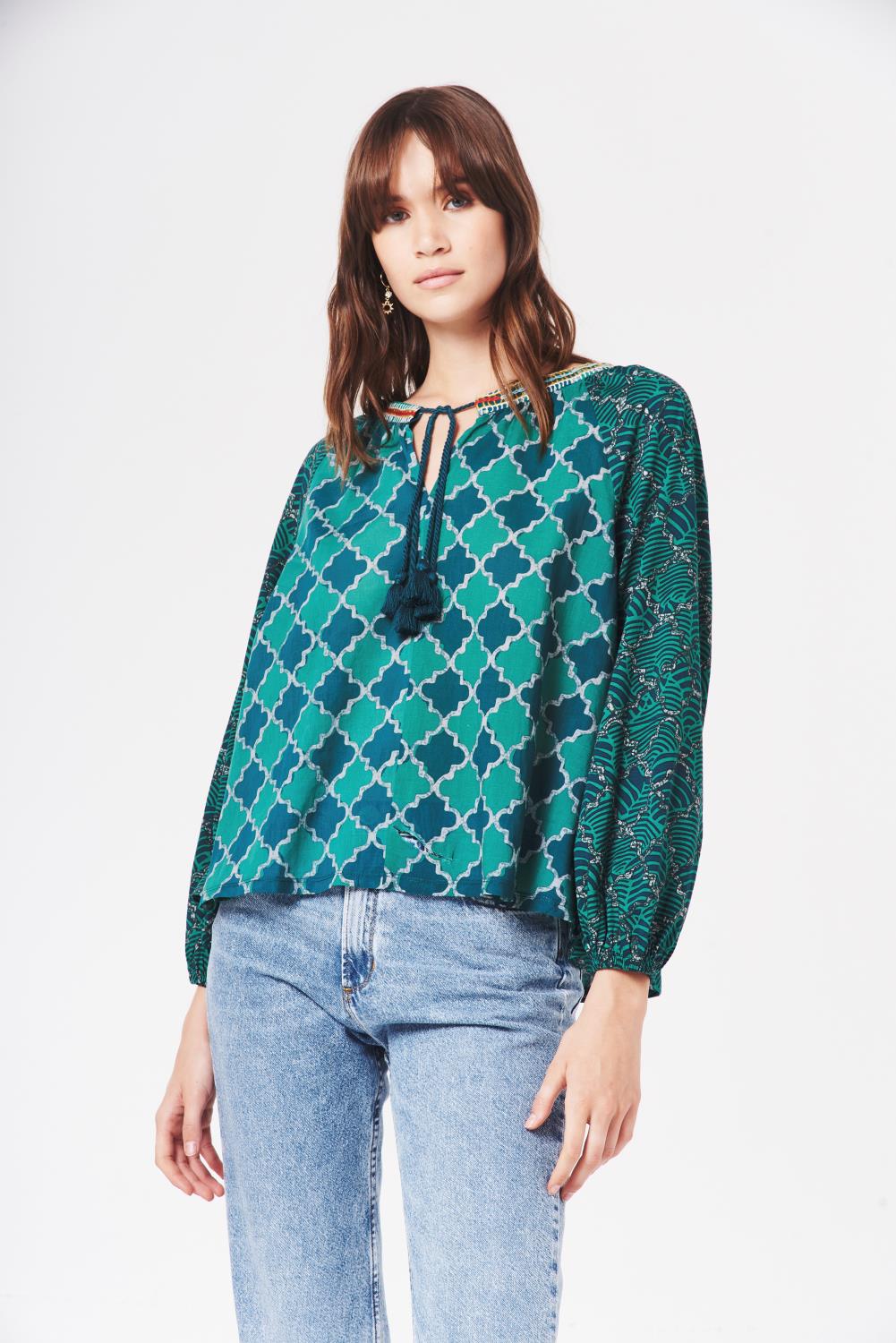 Camisa Gitan Garden